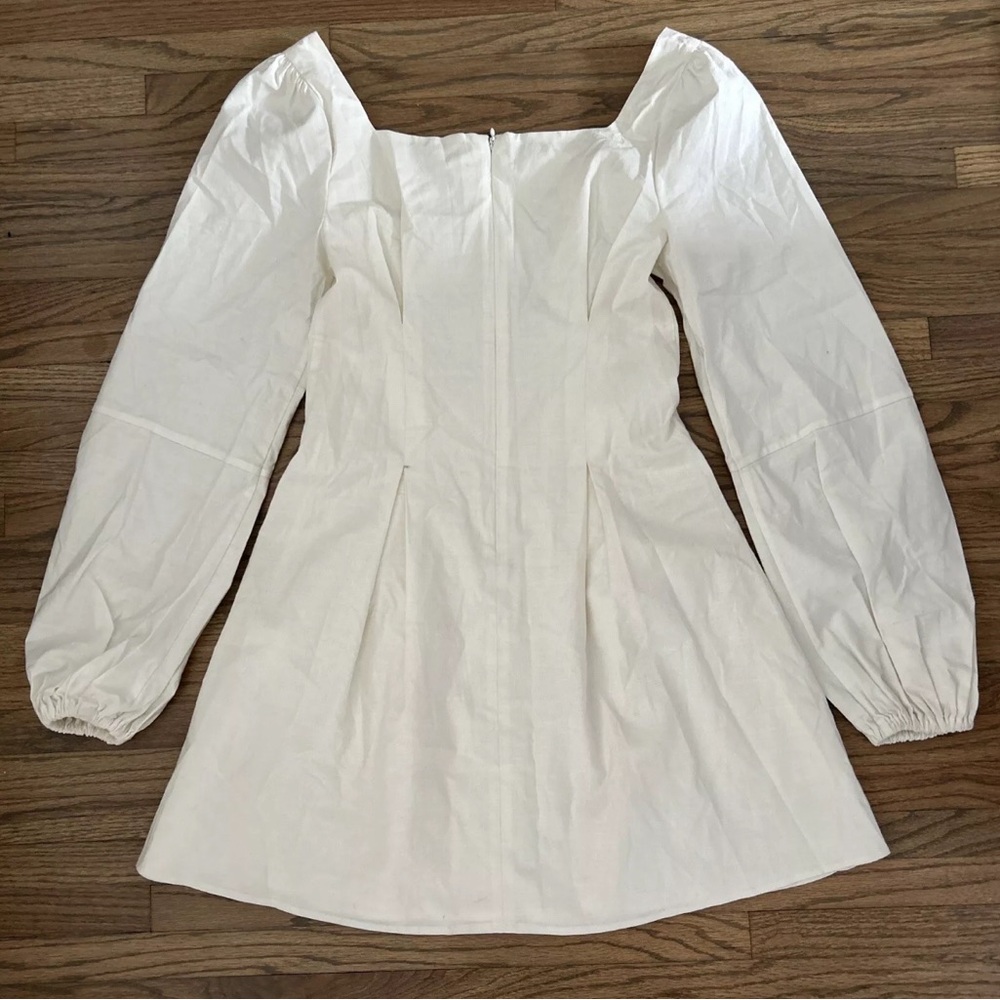 Revolve Song Of Style Gretchen Stretch Linen Mini Dress